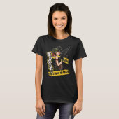 Army Anime Girl T-shirt (Voorkant volledig)