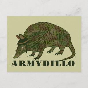 Army Armadillo Item Briefkaart