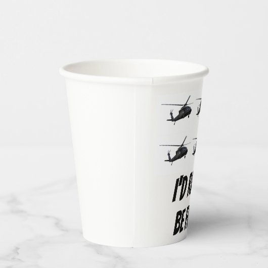 ARMY BLACK HAWK PAPIEREN BEKERS (Rechts)