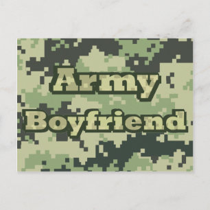 Army Boyvriendin Briefkaart