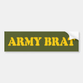ARMY BRAT BUMPERSTICKER (Voorkant)