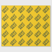 ARMY BRAT CADEAUPAPIER (Vlak)