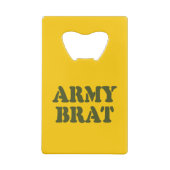 ARMY BRAT CREDITKAART FLESSENOPENER (Achterkant)