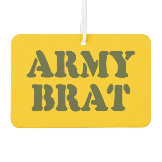 ARMY BRAT LUCHTVERFRISSER (Achterkant)