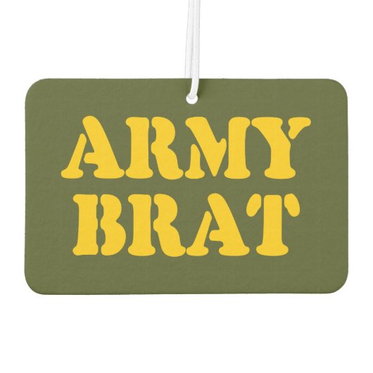 ARMY BRAT LUCHTVERFRISSER (Achterkant)