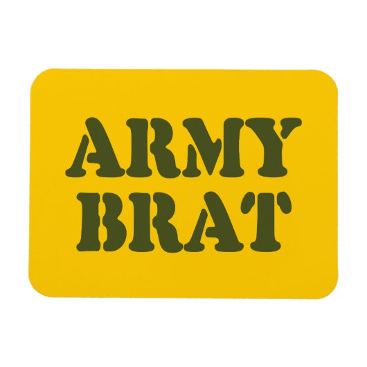 ARMY BRAT MAGNEET (Horizontaal)