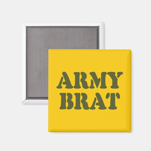 ARMY BRAT MAGNEET (Voorkant / Achterkant)
