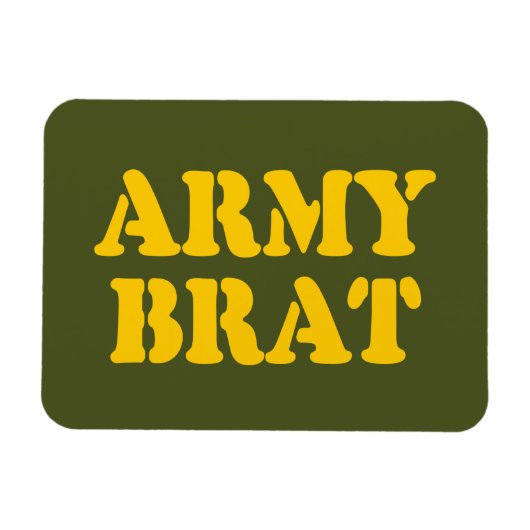 ARMY BRAT MAGNEET (Horizontaal)