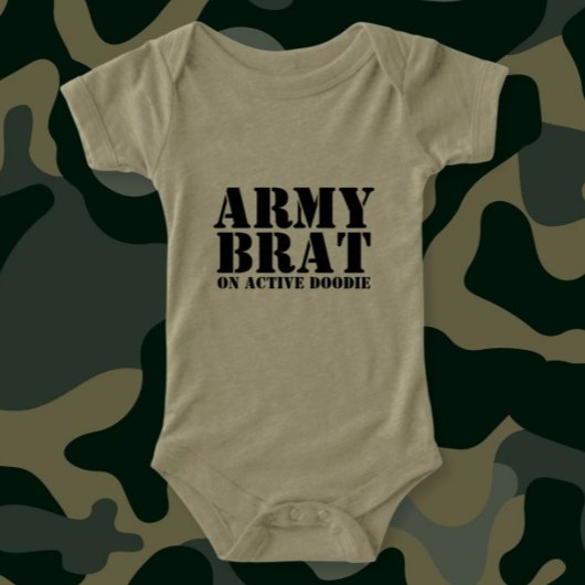 Army Brat op actieve Doodie Baby Humor