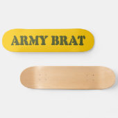 ARMY BRAT PERSOONLIJK SKATEBOARD (Horizontaal)