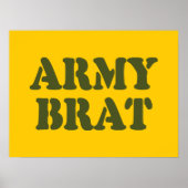 ARMY BRAT POSTER (Voorkant)