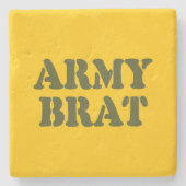 ARMY BRAT STENEN ONDERZETTER (Voorkant)