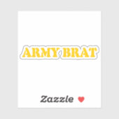 ARMY BRAT STICKER (Vel)