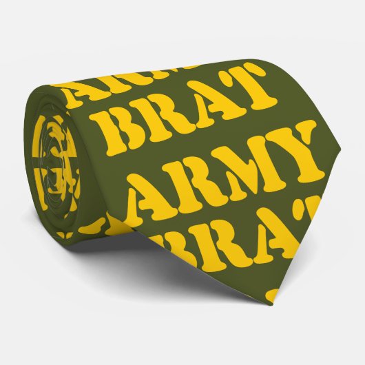 ARMY BRAT STROPDAS (Opgerold)