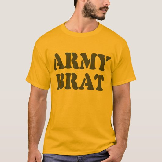 ARMY BRAT T-SHIRT (Voorkant)