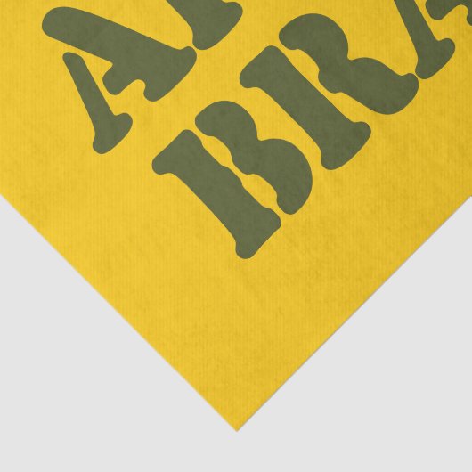 ARMY BRAT TISSUEPAPIER (Detail)