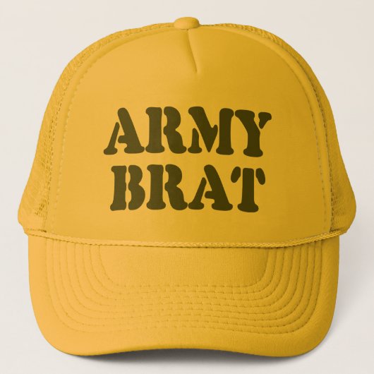 ARMY BRAT TRUCKER PET (Voorkant)