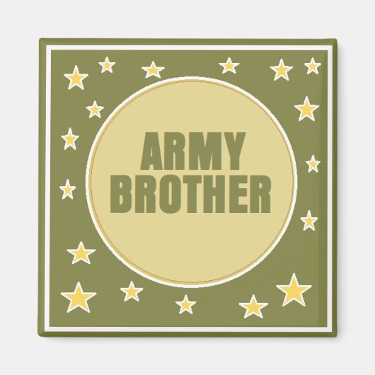 ARMY BROTHER Magnet (Voorkant)