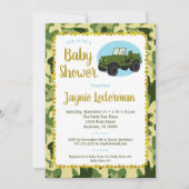 Army Camo Baby shower Uitnodiging (Voorkant)