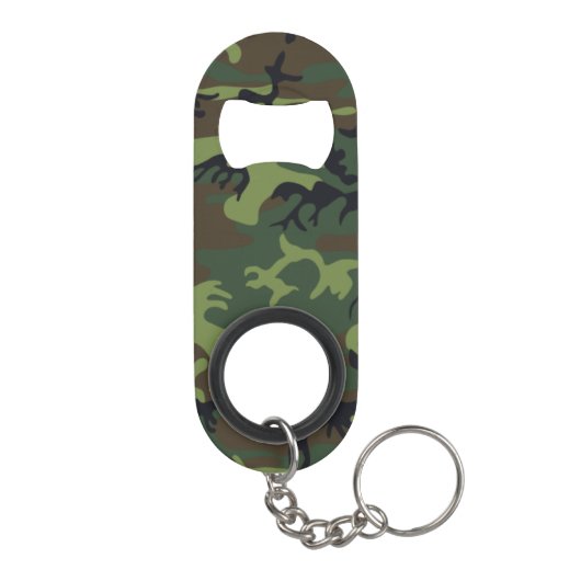 Army Camo Bottle Opener Mini Flessenopener (Achterkant)