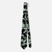 Army Camo Green Camouflage Stropdas (Voorkant)