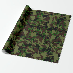 Army Camo Pattern Cadeaupapier