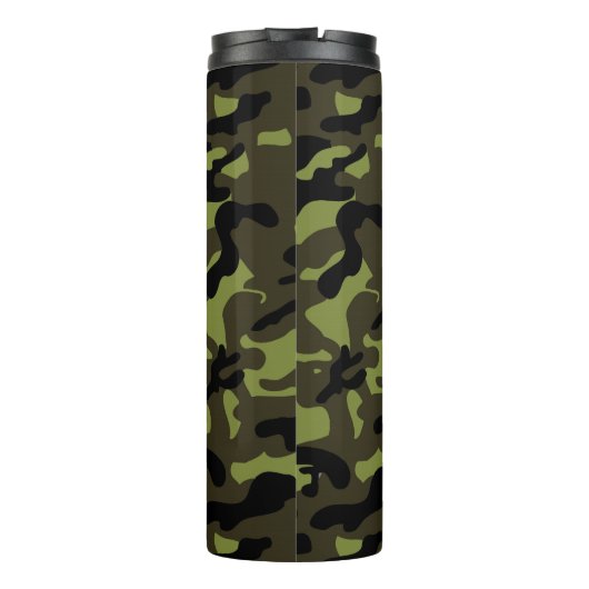 Army Camo Pattern Thermosbeker (Achterkant)