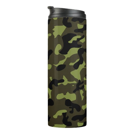 Army Camo Pattern Thermosbeker (Geroteerd rechts)