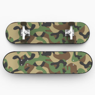 Army Camo Skateboard   Camo Skateboard