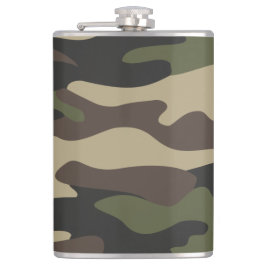 Army Camouflage Flask Heupfles