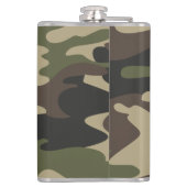 Army Camouflage Flask Heupfles (Achterkant)
