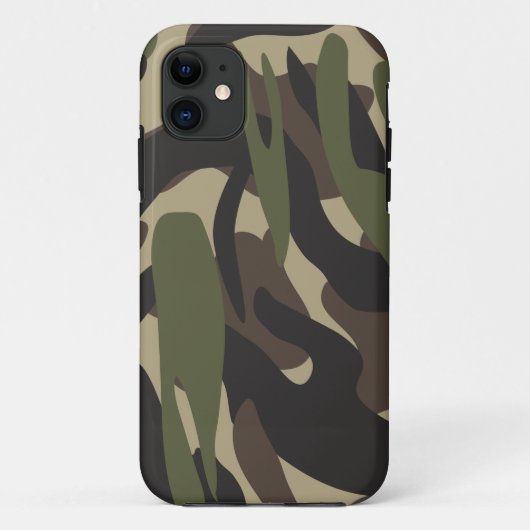 Army Camouflage Hoesje-Mate iPhone Case (Achterkant)