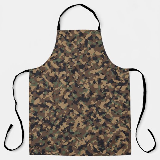 Army Camouflage Kitchen Koken Schort (Voorkant)