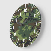 army camouflage pattern grote klok (Hoek)