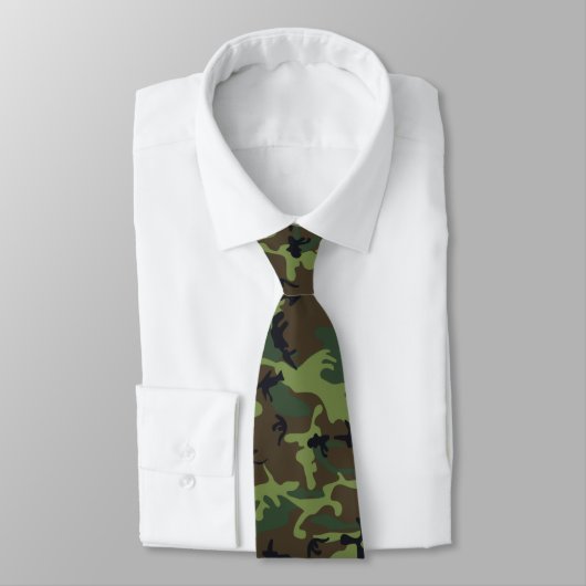 Army Camouflage Veteran Neckties Neck Tie Stropdas (Gebonden)