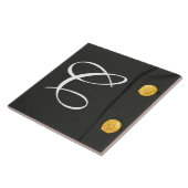 ARMY Class A Uniform Dress Monogram Display Tile Tegeltje (Zijkant)