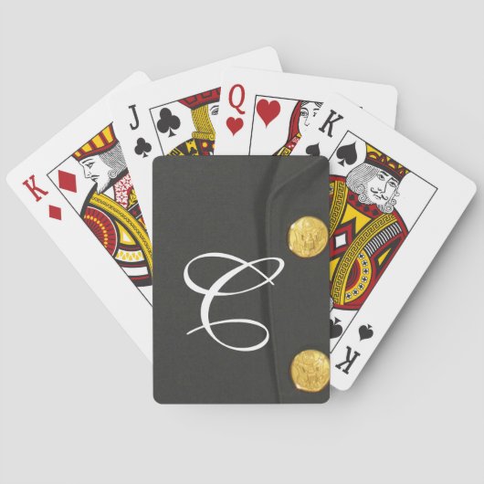 ARMY Class A Uniform Jurk Groenen Speelkaarten (Achterkant)