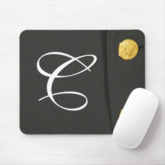 ARMY Class A Uniform Monogram Initiaal Muismat (Met muis)