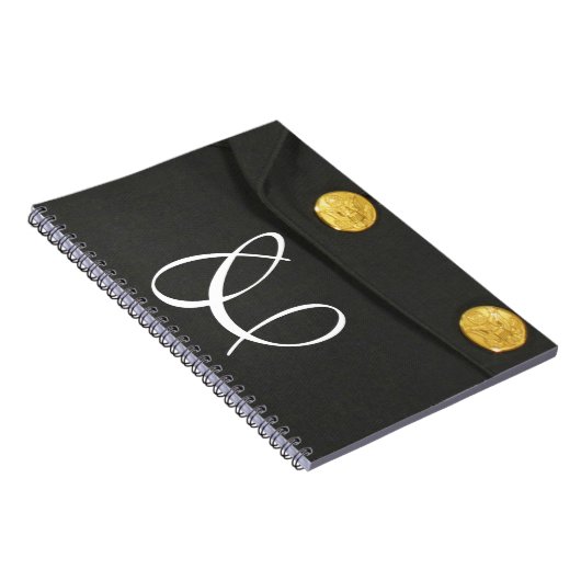 ARMY Class A Uniform Monogram Initiaal Note Book Notitieboek (Rechterzijde)