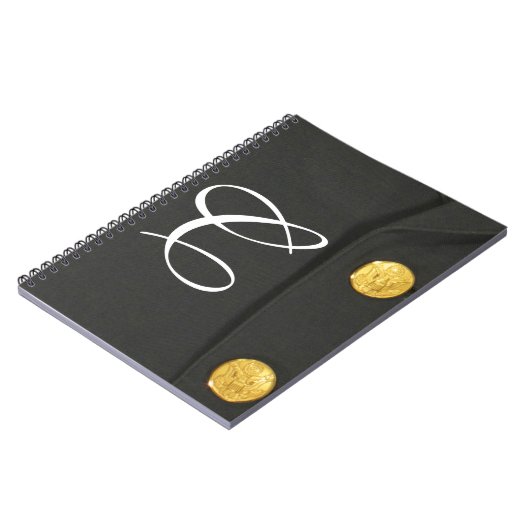 ARMY Class A Uniform Monogram Initiaal Note Book Notitieboek (Linkerzijde)