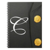 ARMY Class A Uniform Monogram Initiaal Note Book Notitieboek (Voorkant)