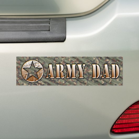 Army Dad Sticker (Op auto)