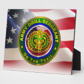 Army Drill Sergeant Fotoplaat (Zijkant)