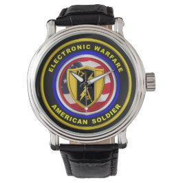 Army Electronic Warfare Veteran Horloge