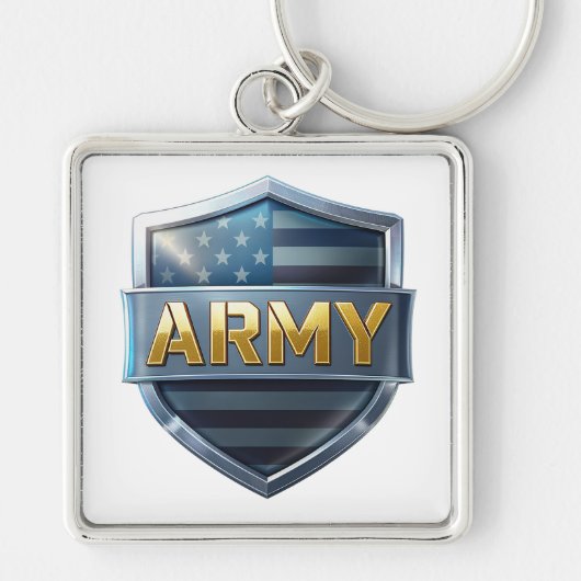 ARMY Emblem Design Sleutelhanger (Voorkant)