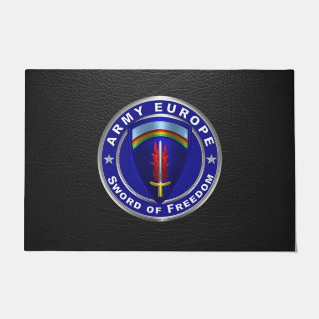 Army Europe USAREUR Deurmat (Voorkant)