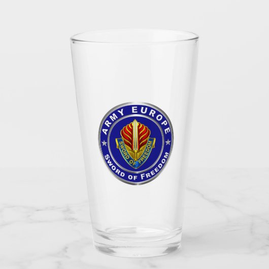 Army Europe USAREUR Glas (Voorkant)