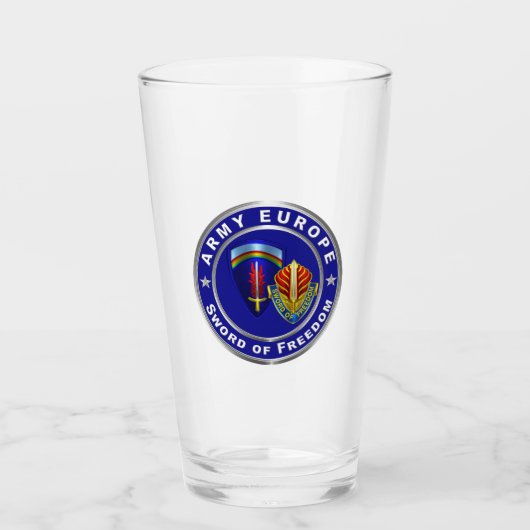 Army Europe USAREUR Glas (Voorkant)