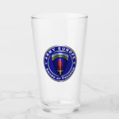Army Europe USAREUR Glas (Voorkant)