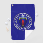 Army Europe USAREUR Golfhanddoek (Insitu)